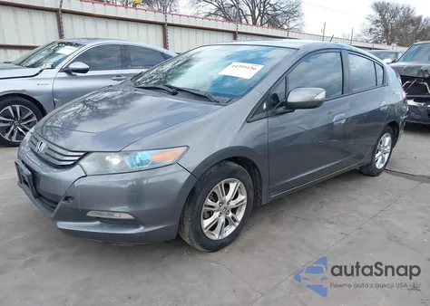 2010 Honda Insight Ex from USA, damaged, VIN JHMZE2H75AS006757